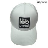 The Lob Padel Cap - Breathable Mesh Dri Fit - Unisex | White