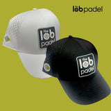The Lob Padel Cap - Breathable Mesh Dri Fit - Unisex | Black