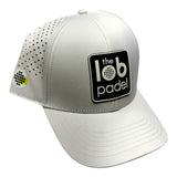 The Lob Padel Cap - Breathable Mesh Dri Fit - Unisex | White
